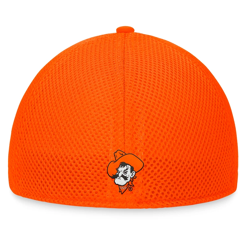 Casquette Spacer Flex orange Top of the World pour hommes des Cowboys de l'État d'Oklahoma