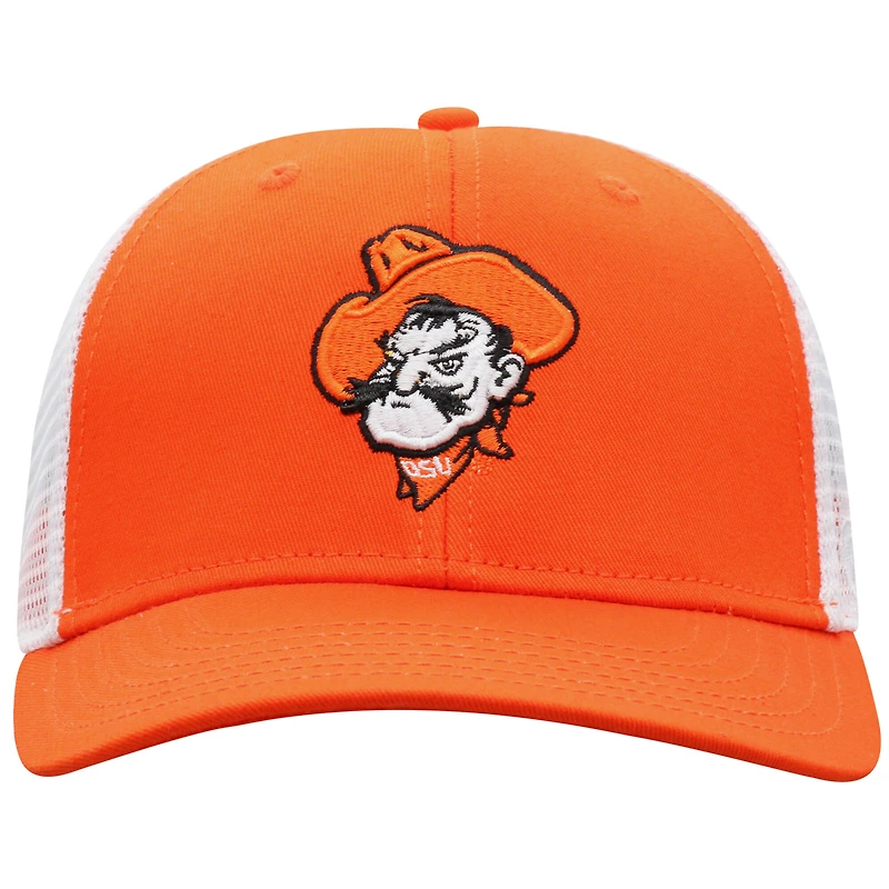 Men's Top of the World Orange Oklahoma State Cowboys Trucker Adjustable Hat