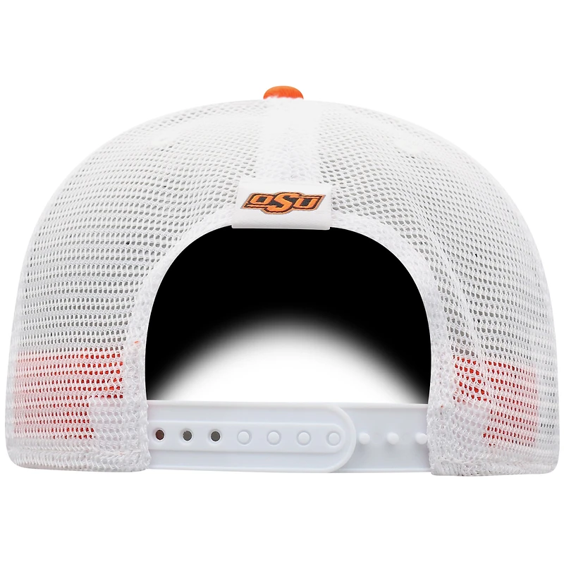 Men's Top of the World Orange Oklahoma State Cowboys Trucker Adjustable Hat