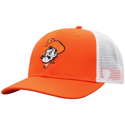 Men's Top of the World Orange Oklahoma State Cowboys Trucker Adjustable Hat