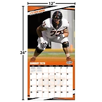Oklahoma State Cowboys 12” x 12” 2026 Team Wall Calendar