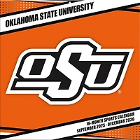 Oklahoma State Cowboys 12” x 12” 2026 Team Wall Calendar