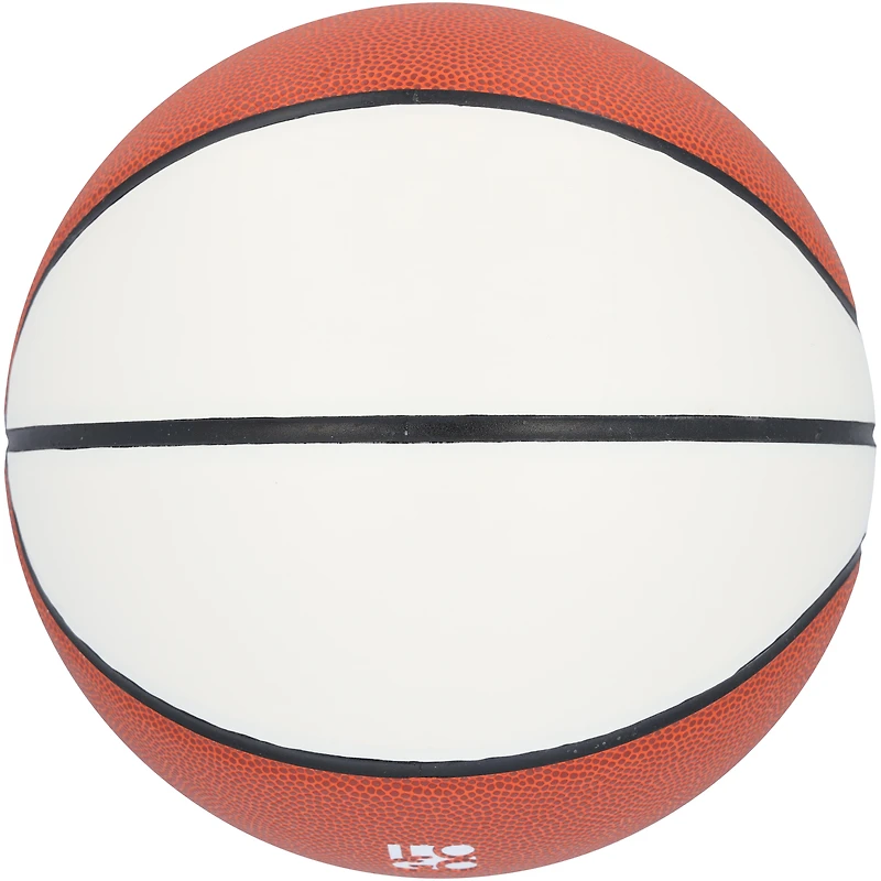 Ballon de basket-ball à panneau blanc pleine grandeur avec logo des Cowboys de l'État de l'Oklahoma