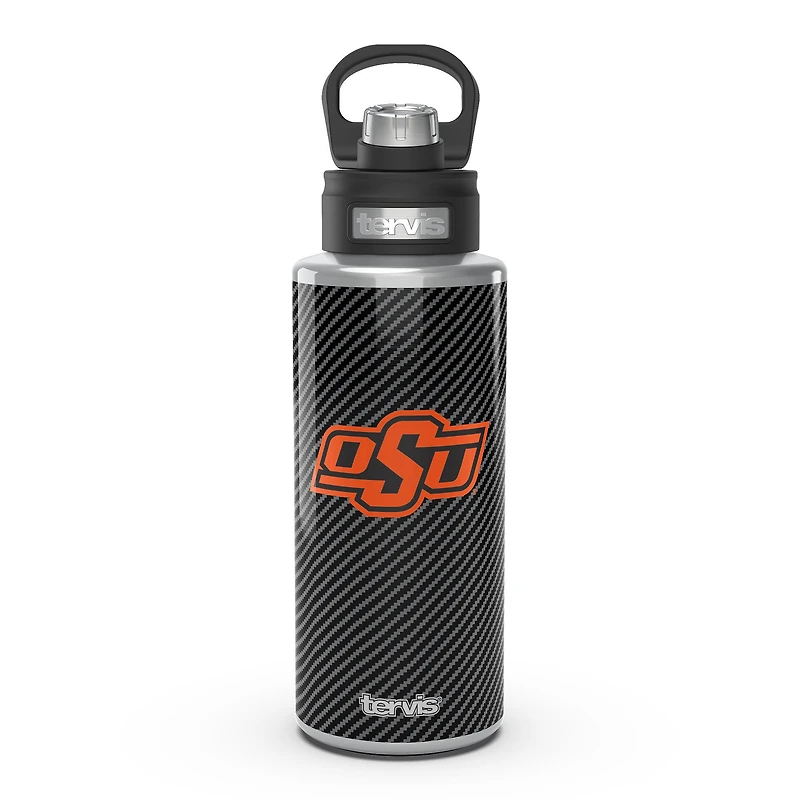 Tervis Oklahoma State Cowboys 32oz. Bouteille d'eau à large goulot en fibre de carbone