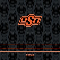 Bouteille d'eau en acier inoxydable Tervis Venture Oklahoma State Cowboys Full Speed ​​36 oz