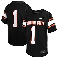 Maillot de jeu Nike #1 noir pour tout-petit des Cowboys l'Oklahoma State Untouchable