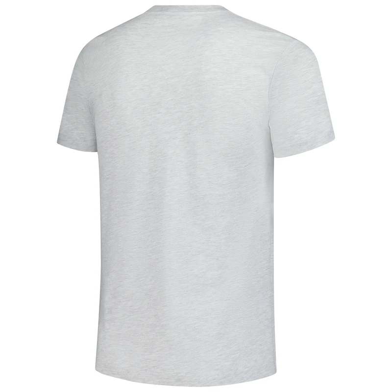 Unisex Charlie Hustle Heather Ash Oklahoma State Cowboys Pokes Script T-Shirt