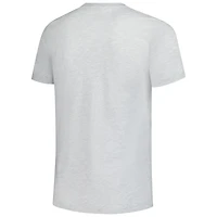 Unisex Charlie Hustle  Heather Ash Oklahoma State Cowboys Pokes Script T-Shirt