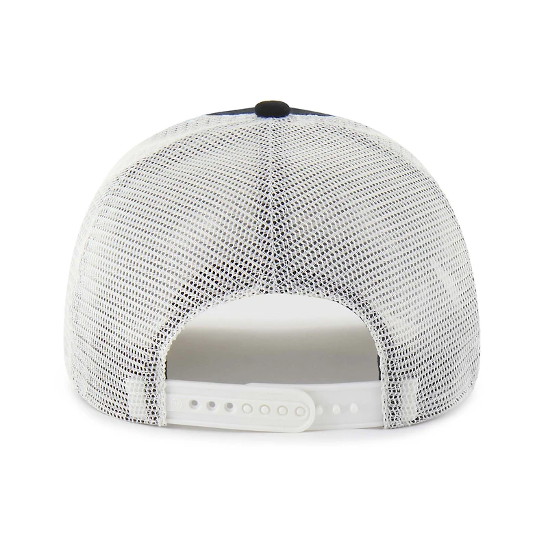 Casquette ajustable unisexe « 47 Black Oklahoma State Cowboys Contemporary Basics Foundation Trucker Hitch »
