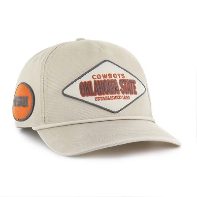 Casquette ajustable unisexe Cairn Hitch « 47 Cream » des Cowboys de l'Oklahoma State