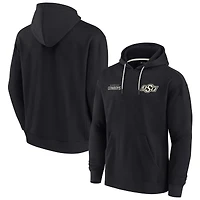 Unisex Fanatics Black Oklahoma State Cowboys Elements Super Soft Fleece Pullover Hoodie