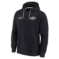 Unisex Fanatics Black Oklahoma State Cowboys Elements Super Soft Fleece Pullover Hoodie