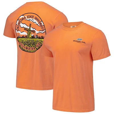T-shirt unisexe orange Oklahoma State Cowboys Scenic Comfort Colors