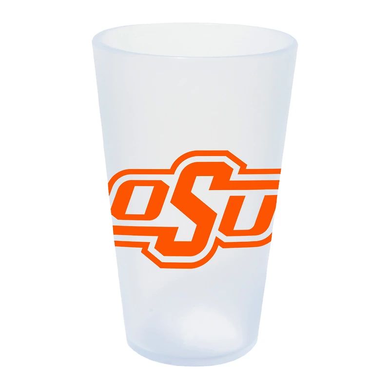 WinCraft Oklahoma State Cowboys 16oz. Verre à pinte en silicone Icicle