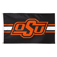 WinCraft Oklahoma State Cowboys 3' x 5' Horizontal Stripe Deluxe Single-Sided Flag