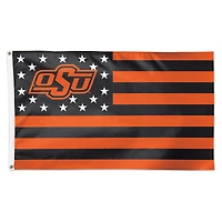 WinCraft Oklahoma State Cowboys 3' x 5' Single-Sided Deluxe Patriotic Americana Flag
