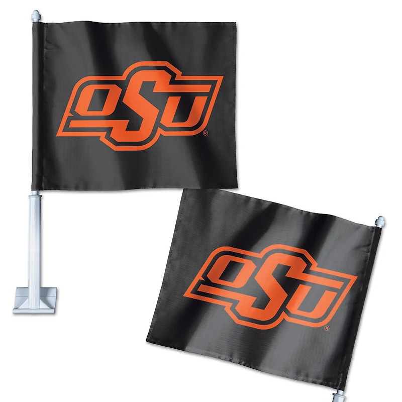 Drapeau de voiture double face WinCraft Oklahoma State Cowboys