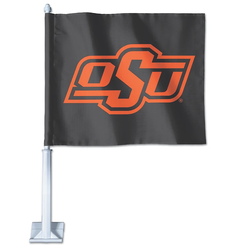 Drapeau de voiture double face WinCraft Oklahoma State Cowboys