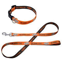 WinCraft Oklahoma State Cowboys Pet Leash and Collar Set