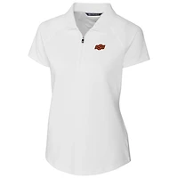 Women's Cutter & Buck White Oklahoma State Cowboys Forge Polo