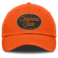 Casquette ajustable orange fanatiques des Cowboys de l'État de l'Oklahoma pour femmes