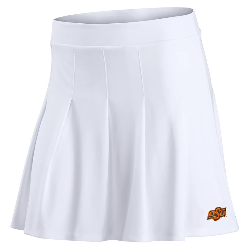 Women's Fanatics White Oklahoma State Cowboys Heritage Primary Skirt