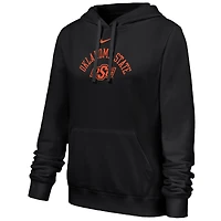 Women's Nike Black Oklahoma State Cowboys Club Fleece Hoodie
