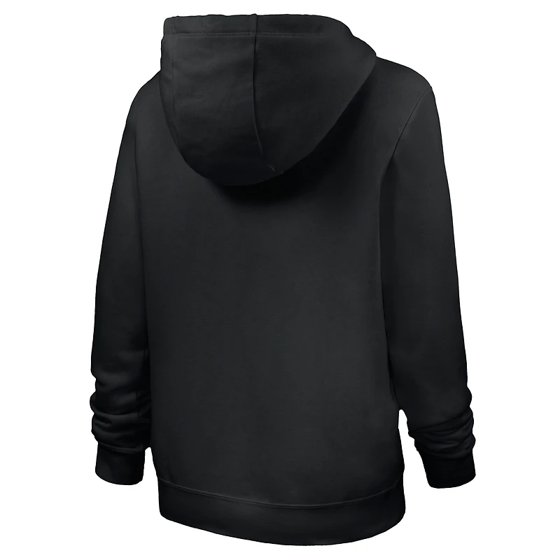 Women's Nike Black Oklahoma State Cowboys Club Fleece Hoodie
