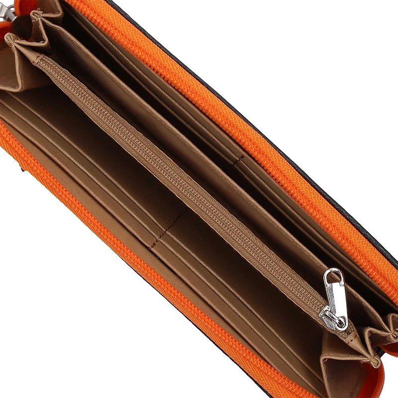 Women's Oklahoma State Cowboys Zip-Around Wristlet Wallet