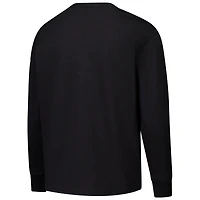 Youth Champion Black Oklahoma State Cowboys Distressed Arch Over Logo Long Sleeve T-Shirt