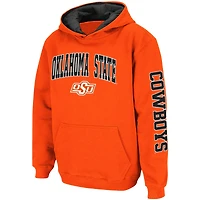 Sweat à capuche Colosseum Orange Oklahoma State Cowboys 2-Hit Team pour jeune