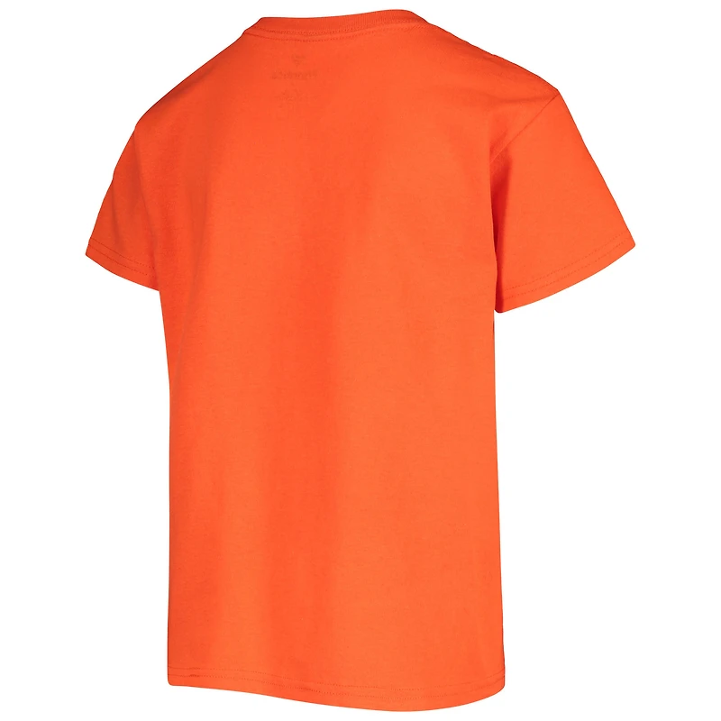 Youth Fanatics Orange Oklahoma State Cowboys Logo Campus T-Shirt