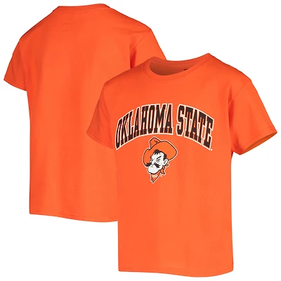 Youth Fanatics Orange Oklahoma State Cowboys Logo Campus T-Shirt