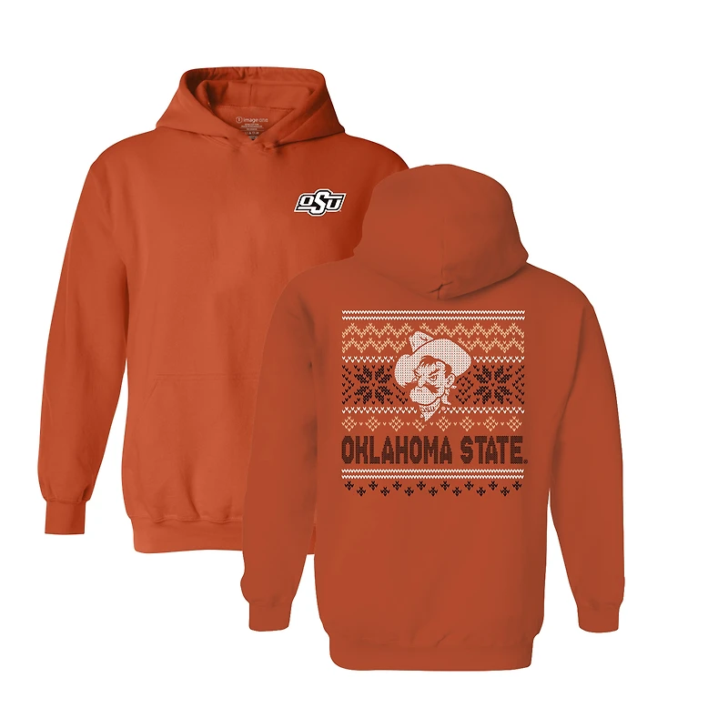 Sweat à capuche classique des Oklahoma State Cowboys, orange pour jeunes