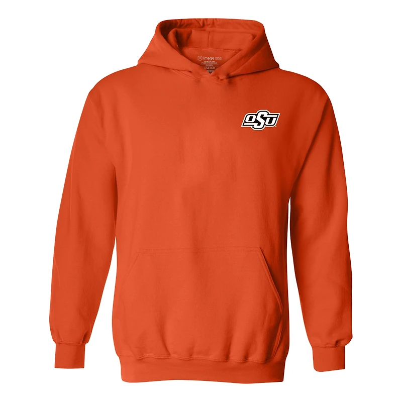 Sweat à capuche classique des Oklahoma State Cowboys, orange pour jeunes