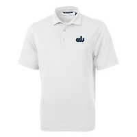 Polo recyclé en piqué écologique pour homme Cutter & Buck White Old Dominion Monarchs Team Virtue Big Tall