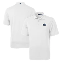 Polo recyclé en piqué écologique pour homme Cutter & Buck White Old Dominion Monarchs Team Virtue Big Tall