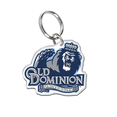 Porte-clés WinCraft Old Dominion Monarchs Premium en acrylique