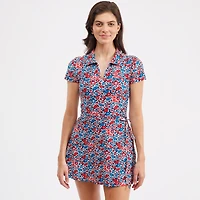 Smith & Quinn Powder Blue Ole Miss Rebels Ivy Wrap Dress