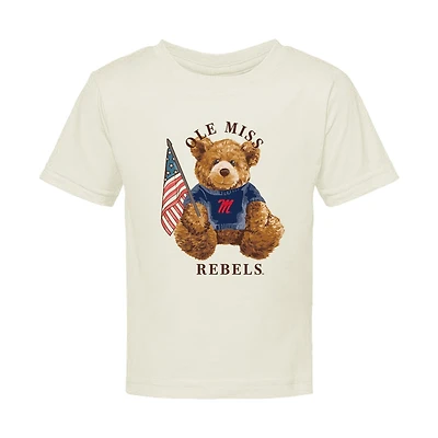 T-shirt bébé crème Ole Miss Rebels All-American Teddi