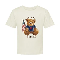 T-shirt bébé crème Ole Miss Rebels All-American Teddi