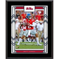 Matt Corral Ole Miss Rebels 10.5" x 13" Sublimated Player Plaque