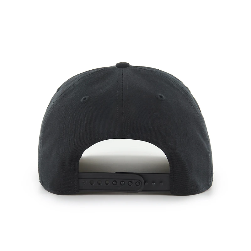 Casquette ajustable « 47 Black Ole Miss Rebels » pour homme, championne du Sugar Bowl 2026 des éliminatoires de football universitaire.