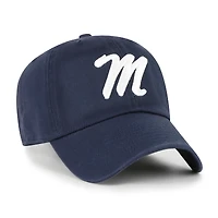 Men's '47 Navy Ole Miss Rebels Clean Up Adjustable Hat