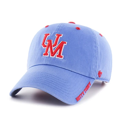 Casquette ajustable Ole Miss Rebels College Vault Clean Up bleu poudre pour homme, modèle 47