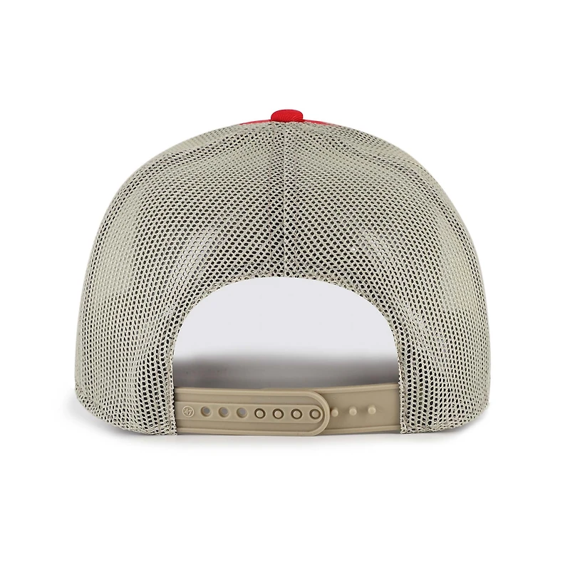 Men's '47 Red Ole Miss Rebels Arid Adjustable Trucker Hat