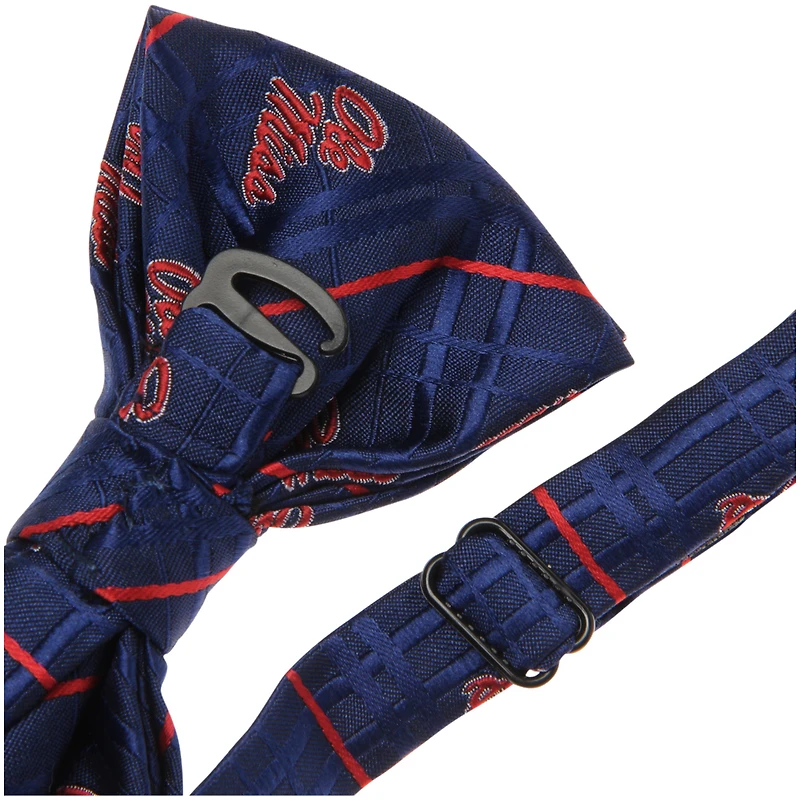 Men's Blue Ole Miss Rebels Oxford Bow Tie