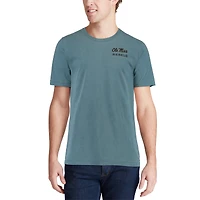 T-shirt bleu Ole Miss Rebels State Scenery Comfort Colours pour homme