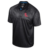 Polo Colosseum Powder Blue Ole Miss Rebels Honeycomb Raglan pour homme