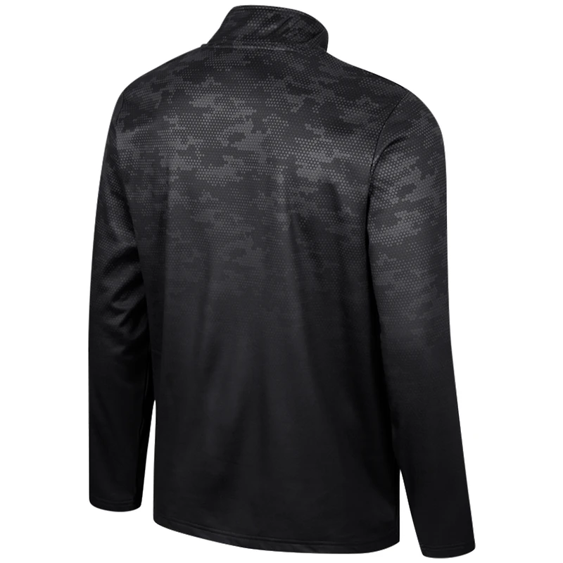 Veste à demi-zip Colosseum noire Ole Miss Rebels The Machine pour hommes